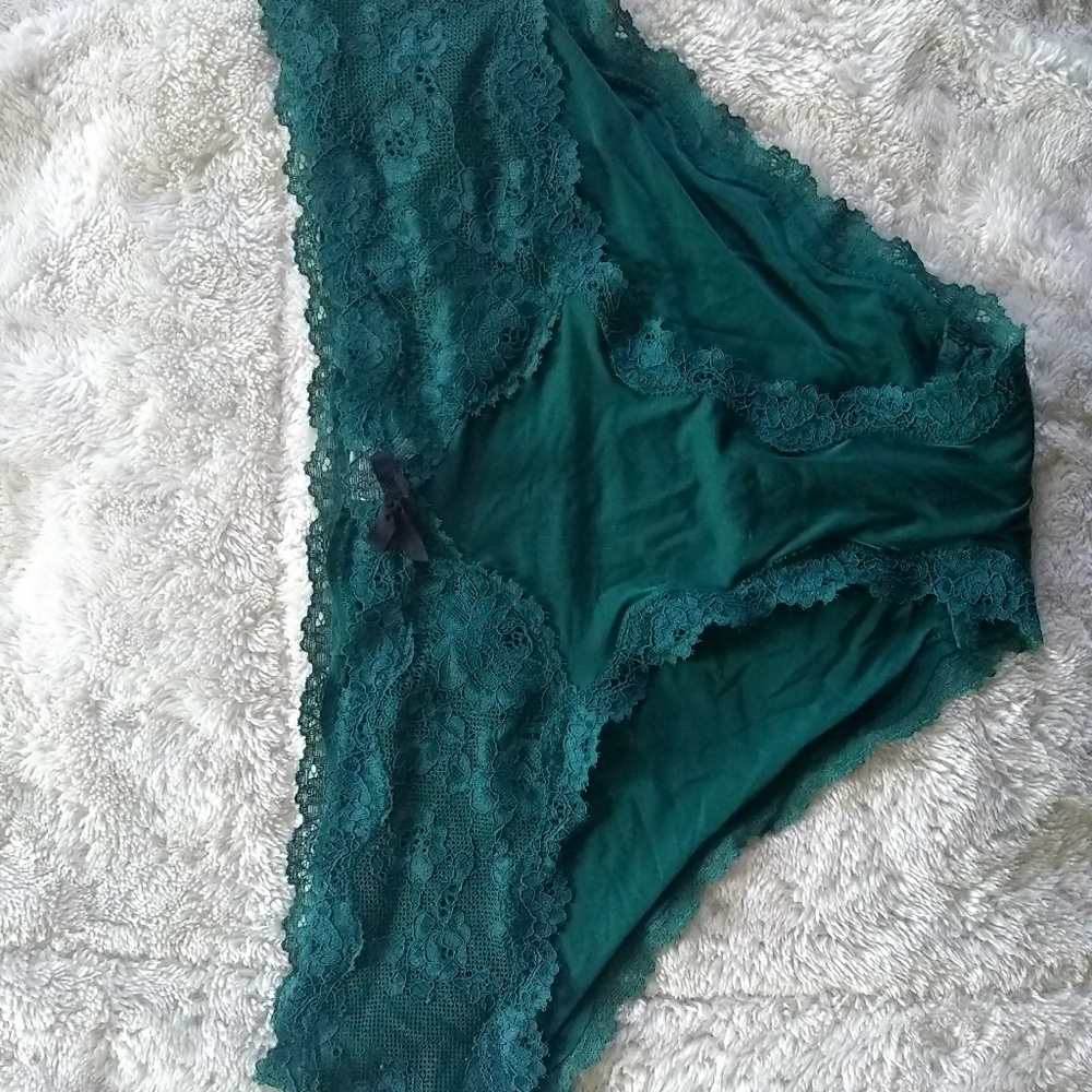 Emerald green panties